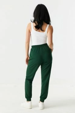 Stitches Ladies Self-Tie Drawstring Crepe Knit Jogger