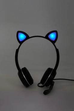 Stitches Ladies LED Cat Ears Gaming Headset Tech