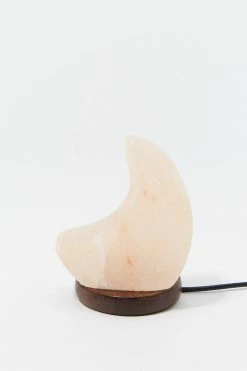 Stitches Ladies Half Moon Colour Changing Himalayan Salt Lamp Home + Lifestyle