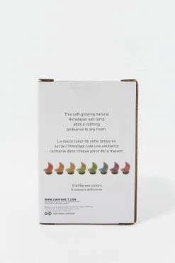 Stitches Ladies Half Moon Colour Changing Himalayan Salt Lamp Home + Lifestyle