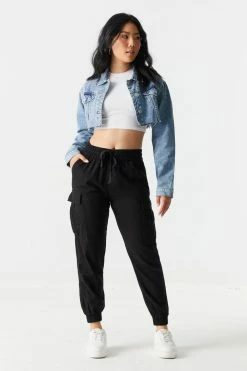 Stitches Ladies Classic Tencel Cargo Jogger