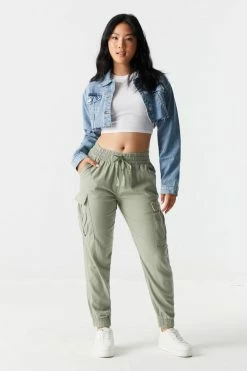 Stitches Ladies Classic Tencel Cargo Jogger