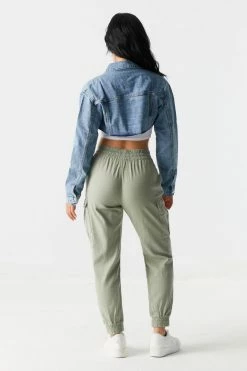 Stitches Ladies Classic Tencel Cargo Jogger