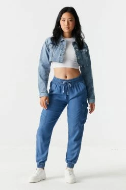 Stitches Ladies Classic Tencel Cargo Jogger