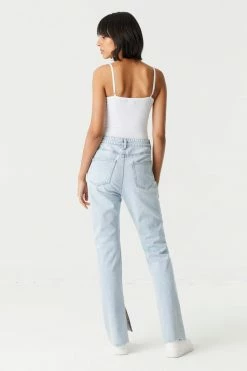 Stitches Ladies Refuge Inside Slit Flare Jean