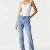 Stitches Ladies Refuge Inside Slit Flare Jean