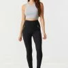 Stitches Ladies Soft High-Rise Zip-Up Pocket Legging