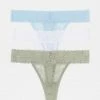 Stitches Ladies Lace Thong (3 Pack)