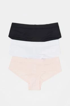 Stitches Ladies Undies Assorted Cheeky Microfiber Underwear (3 Pack) 10 Stitches Ladies Undies Assorted Cheeky Microfiber Underwear (3 Pack)