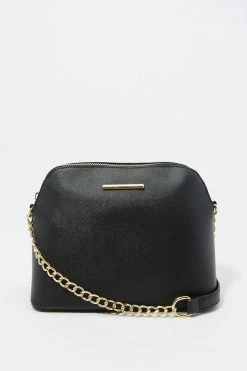 Stitches Ladies Zip-Up Dome Crossbody Bag Bags