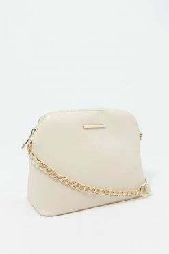 Stitches Ladies Zip-Up Dome Crossbody Bag Bags