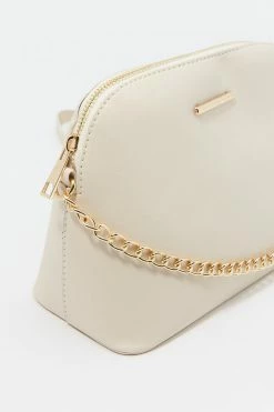 Stitches Ladies Zip-Up Dome Crossbody Bag Bags