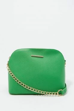 Stitches Ladies Zip-Up Dome Crossbody Bag Bags