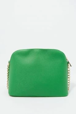 Stitches Ladies Zip-Up Dome Crossbody Bag Bags