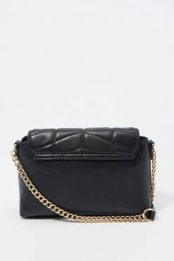 Stitches Ladies Bags Quilted Front Flap Crossbody Bag