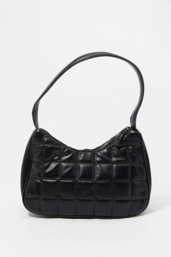 Stitches Ladies Quilted Shoulder Bag