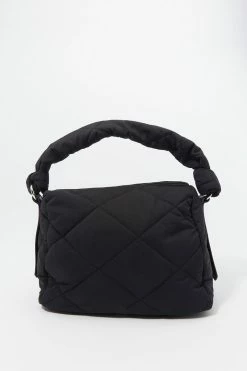 Stitches Ladies Bags Nylon Diamond Quilted Shoulder Bag