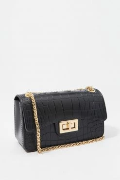 Stitches Ladies Bags Croc Embossed Jelly Shoulder Bag