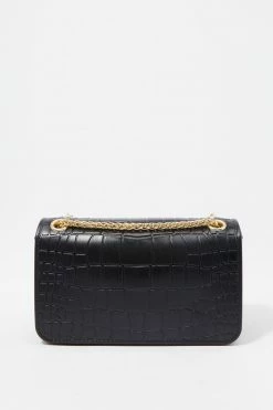 Stitches Ladies Bags Croc Embossed Jelly Shoulder Bag