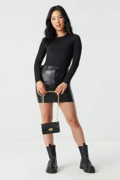 Stitches Ladies Bags Croc Embossed Jelly Shoulder Bag