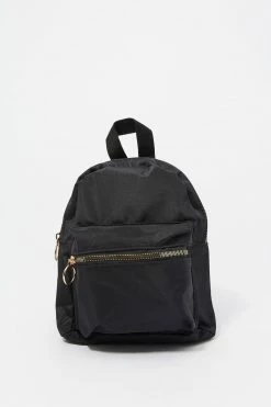 Stitches Ladies Zip-Up Nylon Backpack