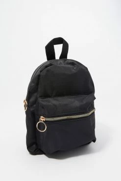 Stitches Ladies Zip-Up Nylon Backpack