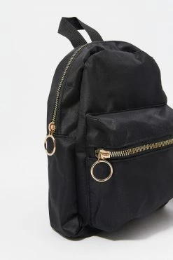 Stitches Ladies Zip-Up Nylon Backpack