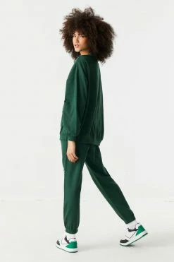 Stitches Ladies Snoopy Graphic Fleece Varsity Jogger