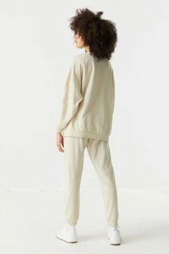 Stitches Ladies Mickey Mouse Graphic Fleece Varsity Jogger 5 Stitches Ladies Mickey Mouse Graphic Fleece Varsity Jogger