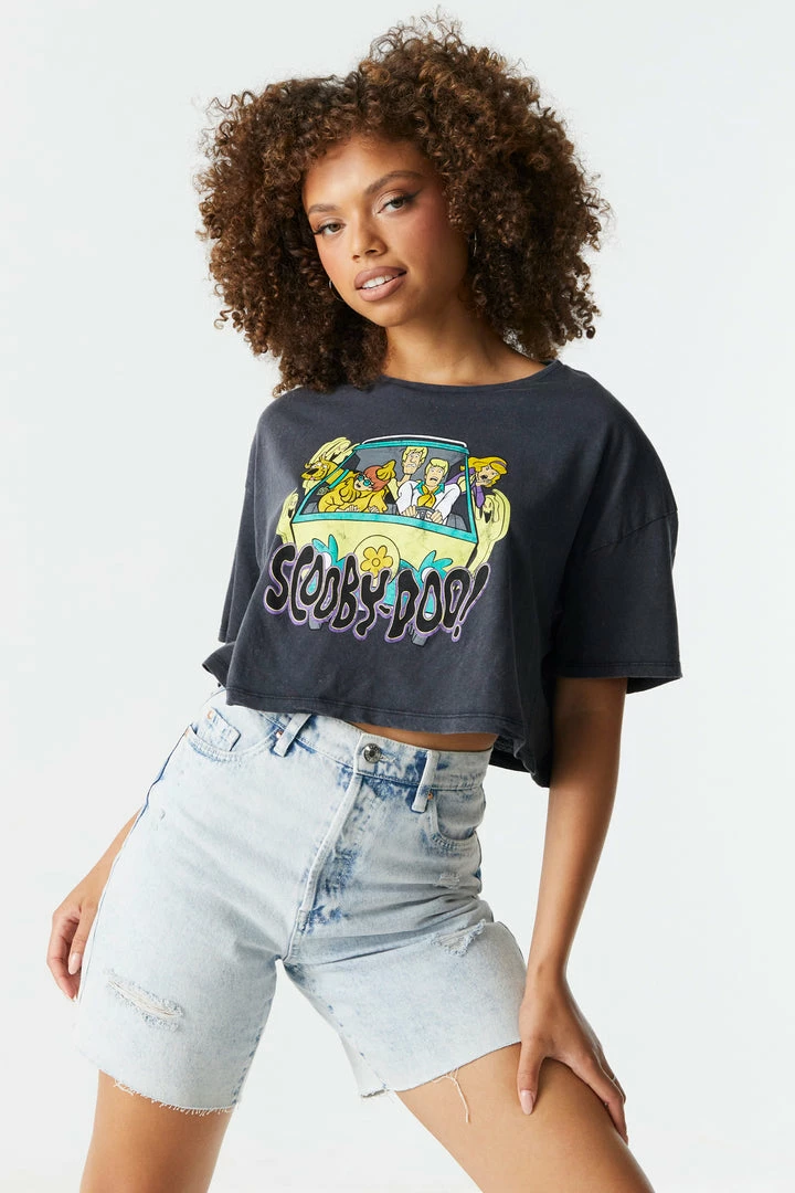 Stitches Ladies Tops Scooby Doo Graphic Boxy Skimmer T-Shirt 1 Stitches Ladies Tops Scooby Doo Graphic Boxy Skimmer T-Shirt