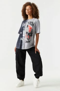 Stitches Ladies Death Row Spliced Graphic T-Shirt