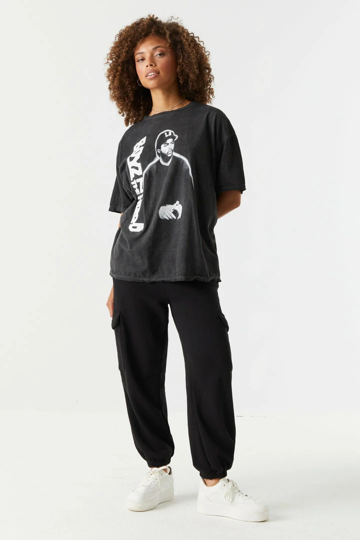 Stitches Ladies Boyz In The Hood Graphic T-Shirt 3 Stitches Ladies Boyz In The Hood Graphic T-Shirt