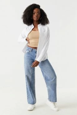 Stitches Ladies Soft Ribbed Scoop Neck Tank Top