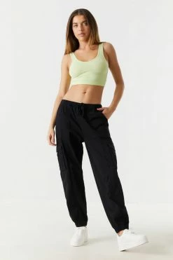 Stitches Ladies Seamless Ribbed Scoop Neck Tank Top Tops