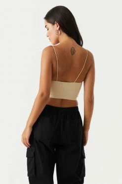 Stitches Ladies Seamless Bungee Cami Tops