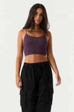 Stitches Ladies Seamless Bungee Cami Tops