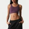 Stitches Ladies Seamless Scoop Neck Cropped Tank Top Tops