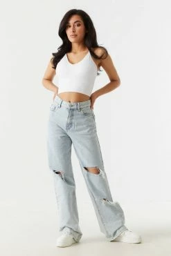 Stitches Ladies Seamless Padded Cropped Bustier Cami Tops