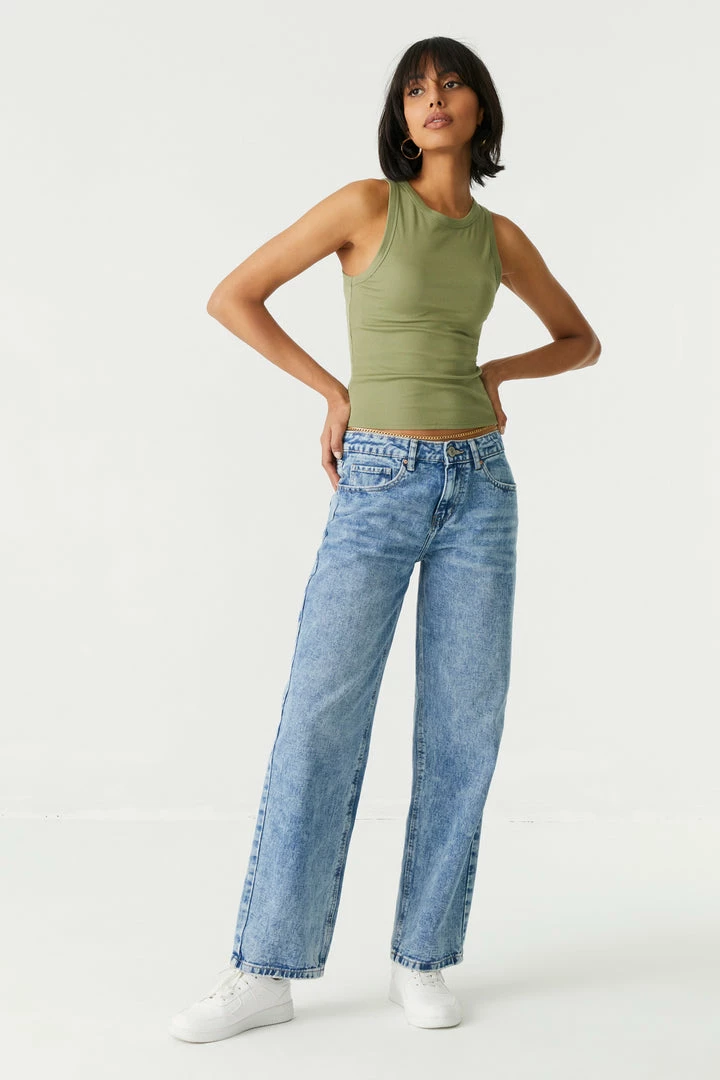 Stitches Ladies High Neck Tank Top 3 Stitches Ladies High Neck Tank Top