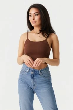 Stitches Ladies Tops Cropped Cami