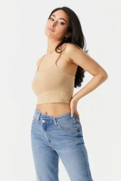 Stitches Ladies Tops Cropped Cami