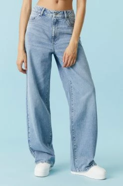 Stitches Ladies Refuge Medium Wash Wide Leg Jean Refuge Jeans