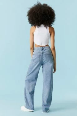 Stitches Ladies Refuge Medium Wash Wide Leg Jean Refuge Jeans