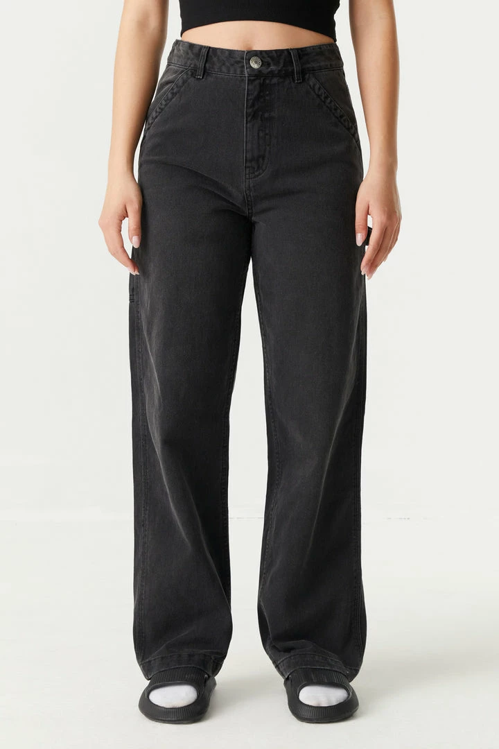 Stitches Ladies Refuge Jeans Refuge Ultra High-Rise Black Skater Jean 2 Stitches Ladies Refuge Jeans Refuge Ultra High-Rise Black Skater Jean