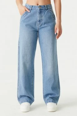 Stitches Ladies Refuge Ultra High-Rise Medium Wash Skater Jean Refuge Jeans