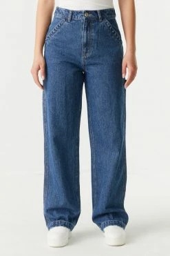 Stitches Ladies Refuge Ultra High-Rise Dark Wash Skater Jean Refuge Jeans