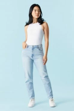 Stitches Ladies Refuge Light Wash Mom Jean