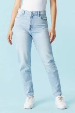 Stitches Ladies Refuge Light Wash Mom Jean