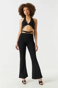 Stitches Ladies Square Toe Stiletto Mule High Heel Heels