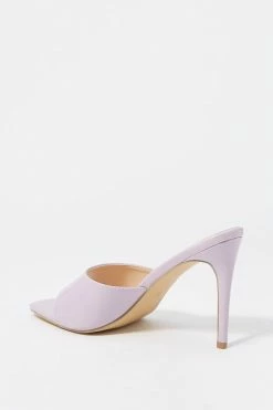 Stitches Ladies Square Toe Stiletto Mule High Heel Heels